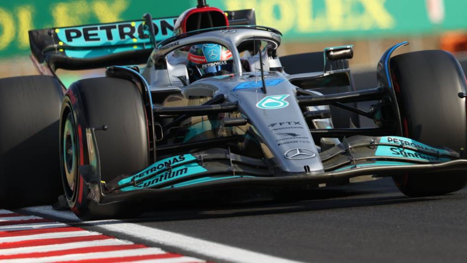 George Russell logró su primera pole para el GP de Hungría de F1